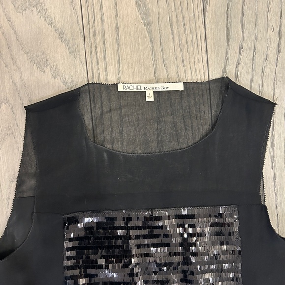 RACHEL Rachel Roy Black Short Dress - Picture 6 of 6